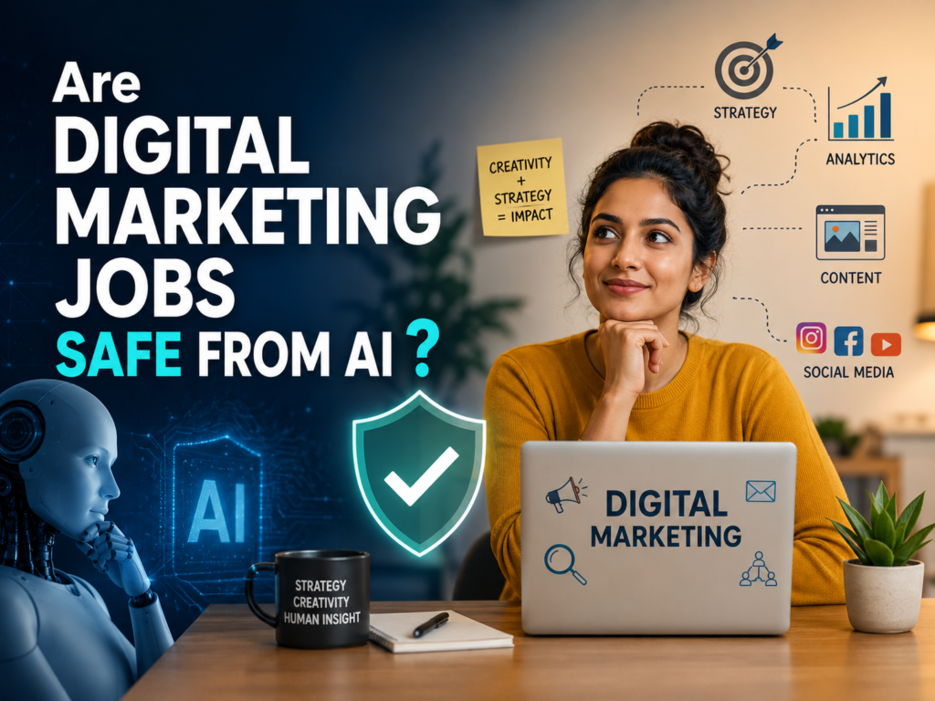 Are digital marketing jobs safe from ai