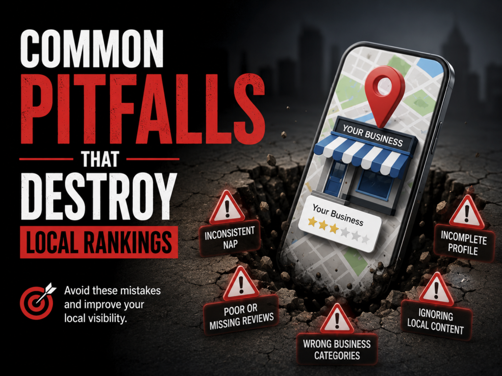 Common Pitfalls That Destroy Local Rankings