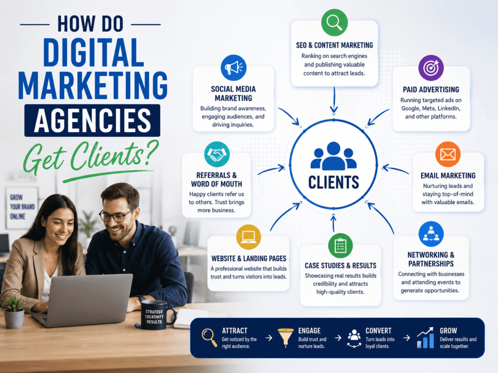 How Do Digital Marketing Agencies Get Clients