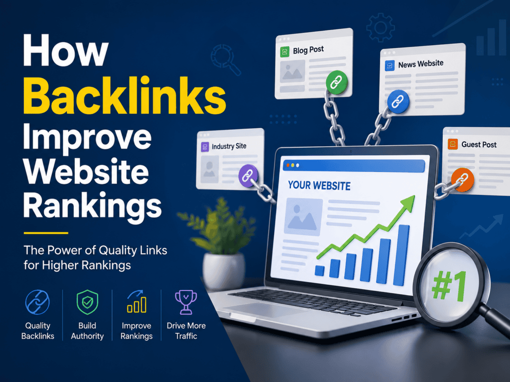 How Backlinks Improve website Rankings